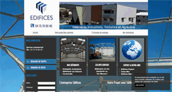 Desktop Screenshot of edifices-metal.com